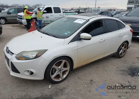 2012 Ford Focus Titanium from USA, damaged, VIN 1FAHP3J29CL429128